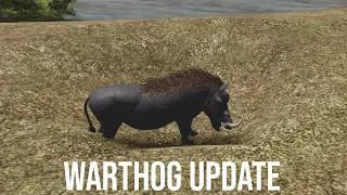 WILD SAVANNAH WARTHOG UPDATE