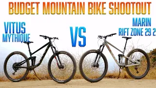 Budget Mountain Bike Shootout - Marin Rift Zone 29 2 vs The Vitus Mythique