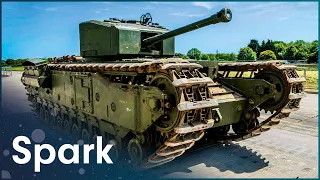 Meet The Heaviest British Tank On Normandy (Churchill Tank) | Defenders Of The Sky | Spark