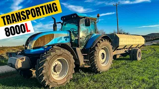 POV Transporting a 8000L Water Tank with Tractor