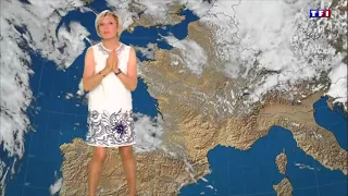 Météo TF1 du 1er Juillet 2021 (Évelyne Dhéliat)