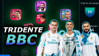 USAMOS la BBC *Tridente del Real Madrid* | PES 2021 Mobile | Rabanillo
