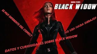 Datos y curiosidades sobre Black Widow