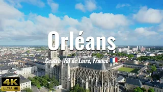 Orléans - France (4K drone footage)