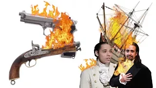 Guns and Ships but it's temporarily interrupted when other Hamilton titles are mentioned