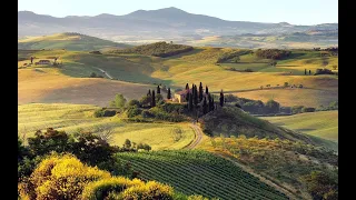 Tuscany from the air (+Rome)