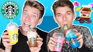 TASTING STARBUCKS SECRET MENU ITEMS