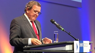 Gerhard Schröder zum Europatag in München