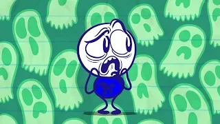 Pencilmate Gets Seriously Spooked Out!-in- YOU HAD ME AT HALLOWEEN - Pencilmation Cartoons