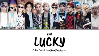 EXO (엑소) - Lucky (운이 좋은) Color Coded Han|Rom|Eng Lyrics