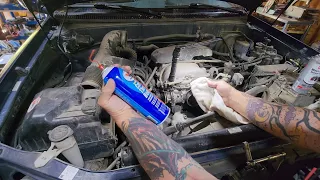 How to clean the throttle body & the mass air flow sensor. Toyota 4.7l Tundra, 4runner  & more