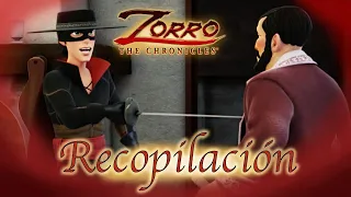 Las Crónicas del Zorro | Capítulo 16 - 18 | 1 Hora RECOPILACIÓN | Dibujos de super héroes