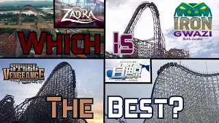 The World's 4 LARGEST HYBRID Roller Coasters | Which is the Best? | Analysis and Review