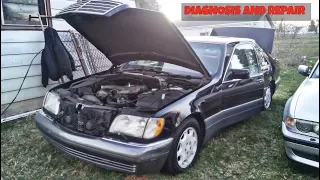 MERCEDES-BENZ W140 350SD TURBO DIESEL: BATTERY KEEPS GOING DEAD DIAGNOSIS. START WITH THE BASICS!