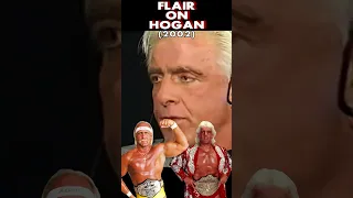 Ric Flair on Hulk Hogan (2002) #shorts