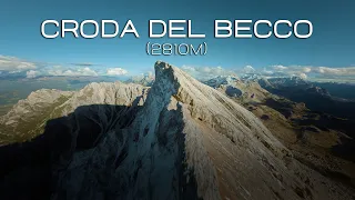 Croda del Becco (2810m) - Dolomites - Long Range FPV - iFlight Bob57 - GoPro Hero12