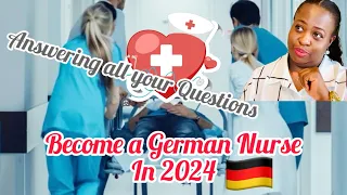 All you need to start your Nursing Career in 2024||Tips for non European Citizens #germannurse