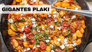 Gigantes Plaki | Greek Baked Beans Recipe