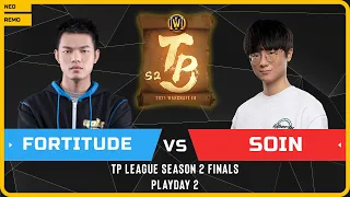 WC3 - [HU] Fortitude vs Soin [ORC] - Playday 2 - TP League Season 2 Finals