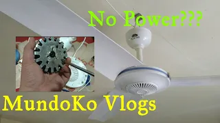 How to repair No Power Mini Ceiling fan