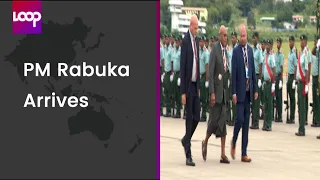 PM Rabuka Arrives