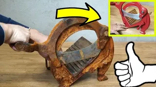 ​Made from old as new​ Rusty Bread Cutter Restoration