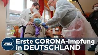 CORONA-IMPFAKTION FRÜHER GESTARTET: 101-Jährige Frau in Sachsen-Anhalt bereits geimpft