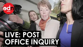 LIVE: Former Post Office Boss Paula Vennells Gives Evidence at Inquiry