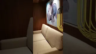 Just look at the Solo Travelers Lounge on the brand new Norwegian Bliss