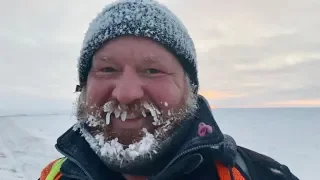 Man finishes 21,000-km hike across Trans Canada Trail in Tuktoyaktuk