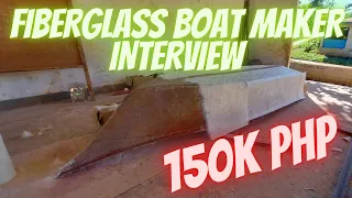 HOW TO MAKE A FIBERGLASS BOAT? /// INTERVIEW WITH THE FIBERGLASS BOAT MAKER