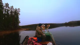 Живём 10 Дней с Батей в Тайге.Едем Жить в Другую Избу.Открываем Путик.Рябчик с Салом(часть3)