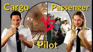 CARGO vs PASSENGER PILOT! Captain Joe vs Dutchpilotgirl
