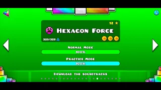 Geometry Dash #16 : Level 16 Hexagon Force Complete (All Coins)