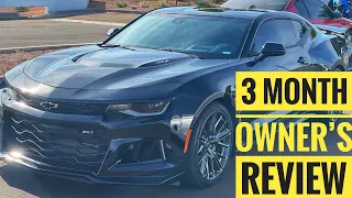 2020 Chevrolet Camaro Zl1 3 month owners review! What I like and don’t like about the ZL1!