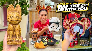 💫 CELEBRATING May The 4th At Disneyland! | NEW Foods, EPIC Merch, LEGO Star Wars + MUCH MORE!