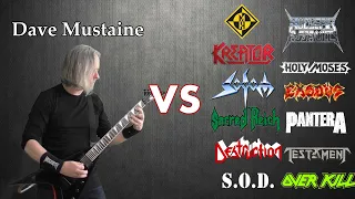Dave Mustaine VS All (Guitar Riffs Battle)