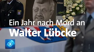 Ein Jahr nach Mord an Walter Lübcke