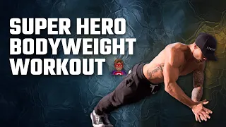 Super Hero Bodyweight Workout‼️ 🦸🏽‍♂️