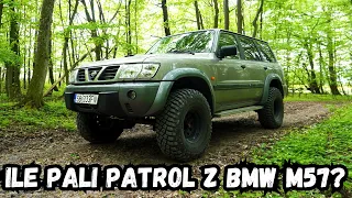 ILE TAK NAPRAWDĘ PALĄ TE CAŁE PATROLE Z BMW? #swap #m57  [ENG SUB]