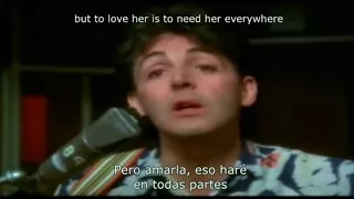 Paul McCartney - Here, there and everywhere (Sub español e inglés) | 1984 HD