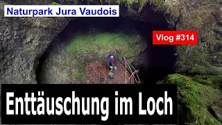 #314  Parc Jura Vaudoise, Die Gletscherhöhle, Col du Marchairuz, Die Geister tanzen um den Van