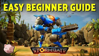 How to play Stormgate's VANGUARD faction (for beginners)