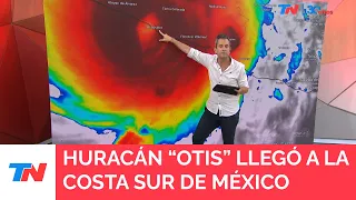 El huracán Otis se fortaleció a categoría 5 y tocará tierra en las costas de México