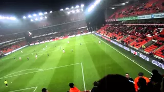 1/8 finale Beker van België; Standard - KSCL (03/12/14'): Na de 0 - 1 (Dutra)!