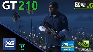 Grand Theft Auto V On Nvidia Geforce GT 210 1GB DDR3 | 600p | LOW | FPS - TEST