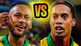 AFINAL, QUEM É MELHOR? RONALDINHO OU NEYMAR?