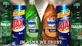 ASMR ✨ Facebook Request (Full video): Ajax, Pinalen, Dawn Orange & Apple Blossom | Mushy Soap Rinse