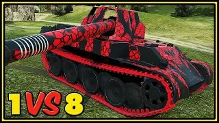 Rheinmetall Skorpion G - 11 Kills - 1 VS 8 - World of Tanks Gameplay