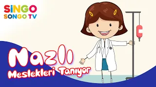 NAZLI Meslekleri Tanıyor 🔬🥼 🩺 – SingoSongo TV I İsme Özel Çocuk Şarkıları 🎵